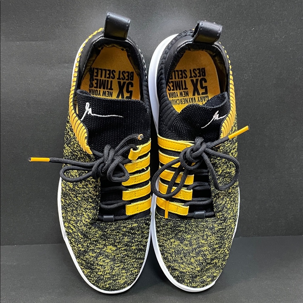 K-Swiss Black and Yellow Women's Sneakers